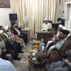 محفل انس و مناجات در محل مرکز مباحثات فقهی تبلیغی حضرت جوادالائمه