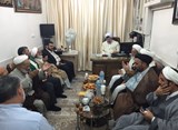 محفل انس و مناجات در محل مرکز مباحثات فقهی تبلیغی حضرت جوادالائمه