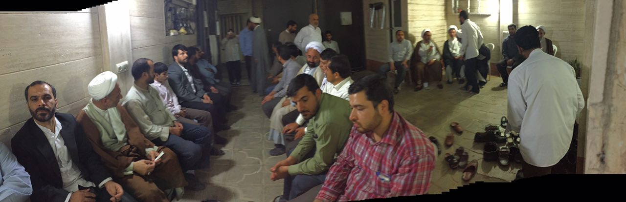 گزارش تصویری برگزاری مراسم شبهای ماه مبارک رمضان در محل مرکز مباحثات فقهی تبلیغی حضرت جوادالائمه ع
